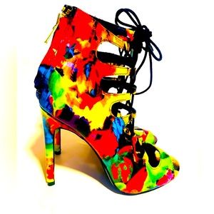 Steve Madden shoes womens size 7 heels multicolored